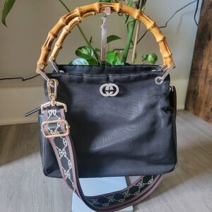Firm✅️ Authentic Gucci Bamboo Handbag